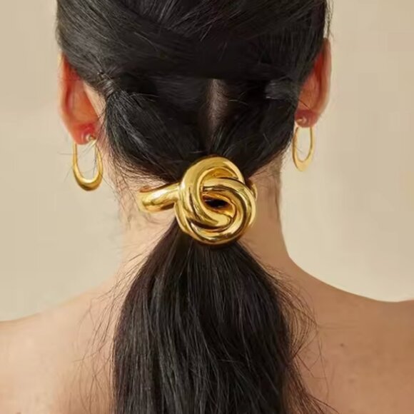 Gold Hair Tie - Picture 3 of 3